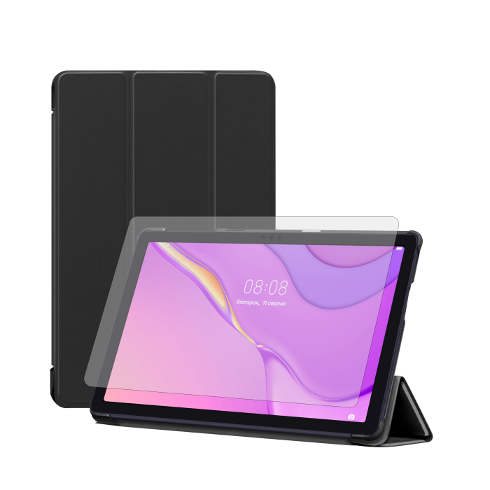 Чохол AIRON Premium для HUAWEI Matepad T10/S 9,7" із захисною плівкою і серветкою Black
