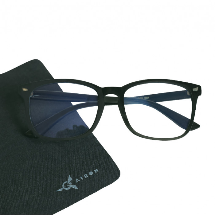 Комп'ютерні окуляри AIRON EYE CARE матові чорні уцінений