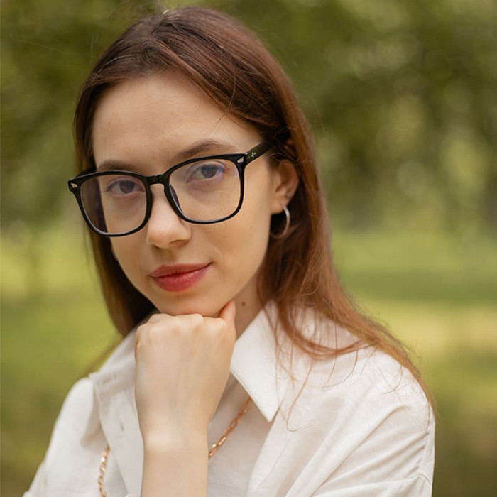 Комп'ютерні окуляри AIRON EYE CARE матові чорні уцінений