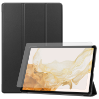 Чохол AIRON Premium Samsung Galaxy Tab S9 Plus/S9 FE Plus 12.4'' 2023 із захисною плівкою та серветкою black