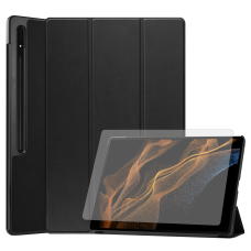 Чохол AIRON Premium для Samsung Galaxy Tab S9 Ultra 14.6'' 2023 із захисною плівкою та серветкою black