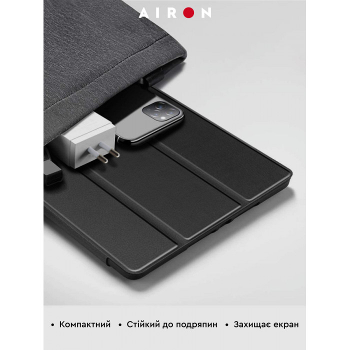 Чохол AIRON Premium для Lenovo tab M10 Plus 3rd Gen 2022(TB-128/TB-125) 10.6" із захисною плівкою та серветкою