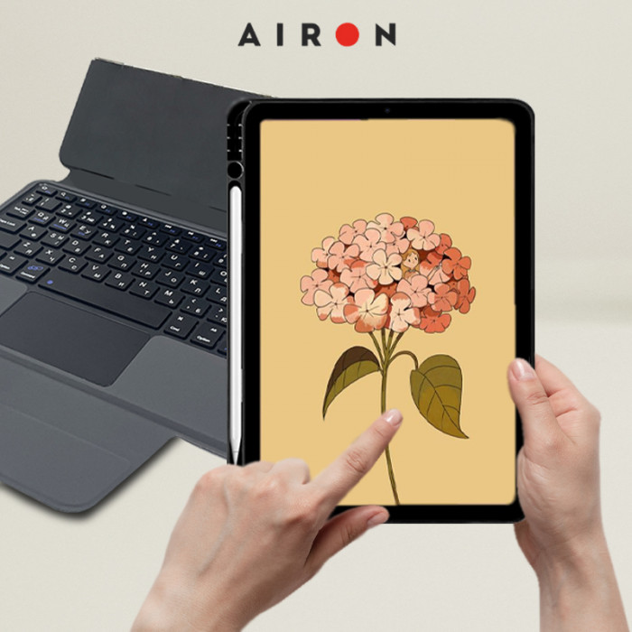 Чохол AIRON Premium для iPad Air 11" 2024 Air 4/th Gen 10.9" 2020 - 2023 з інтегрованою клавіатурою