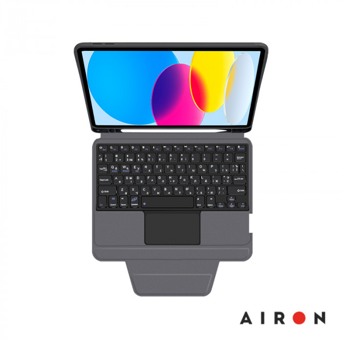 Чохол AIRON Premium для iPad 10.9 10-го покоління 2022 10.9" з клавіатурою