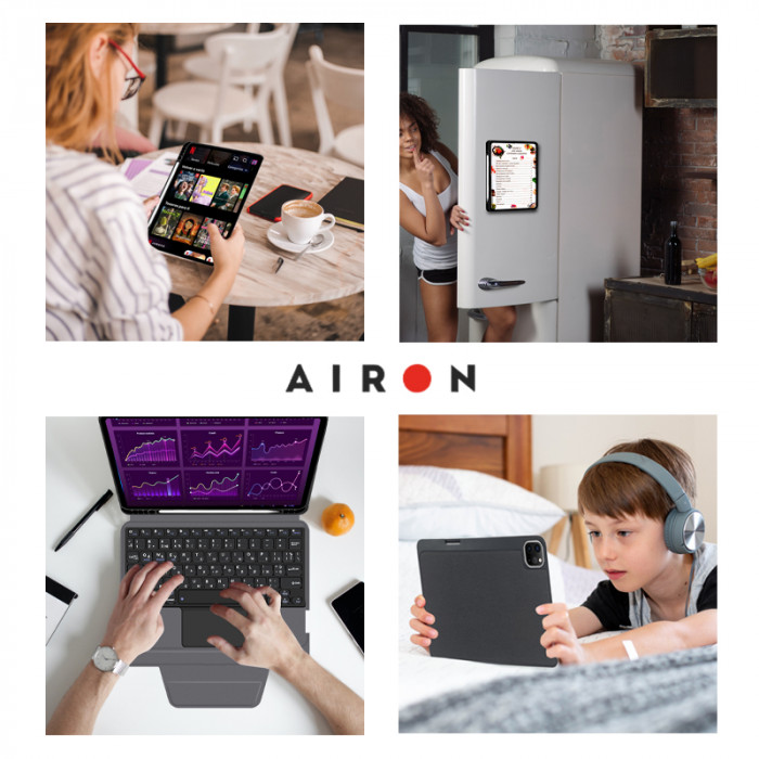Чохол AIRON Premium для iPad Pro 11 2018/2020/2021/2022 з інтегрованою клавіатурою