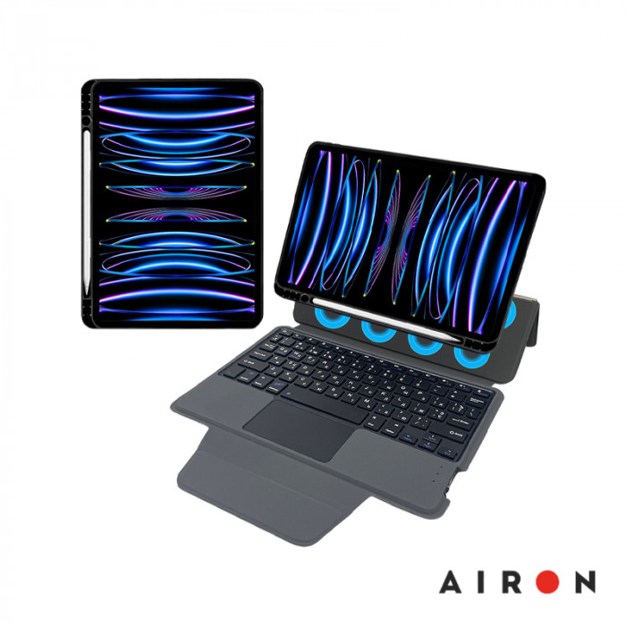 Чохол AIRON Premium для iPad Pro 11 2018/2020/2021/2022 з інтегрованою клавіатурою