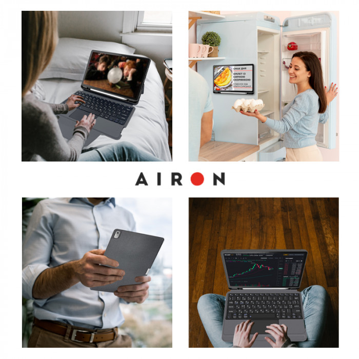 Чохол AIRON Premium для Lenovo Tab P11 (TB-J606F) з інтегрованою клавіатурою