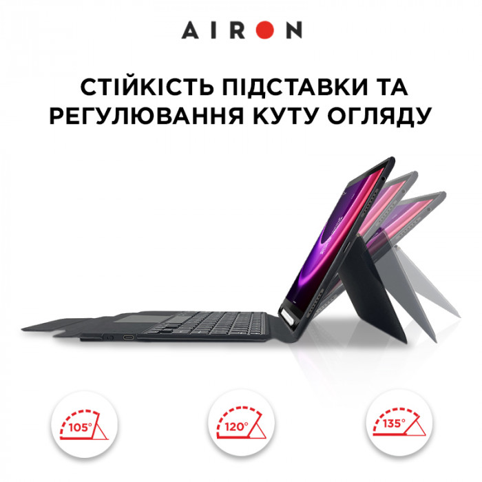 Чохол AIRON Premium для Lenovo Tab P11 (TB-J606F) з інтегрованою клавіатурою