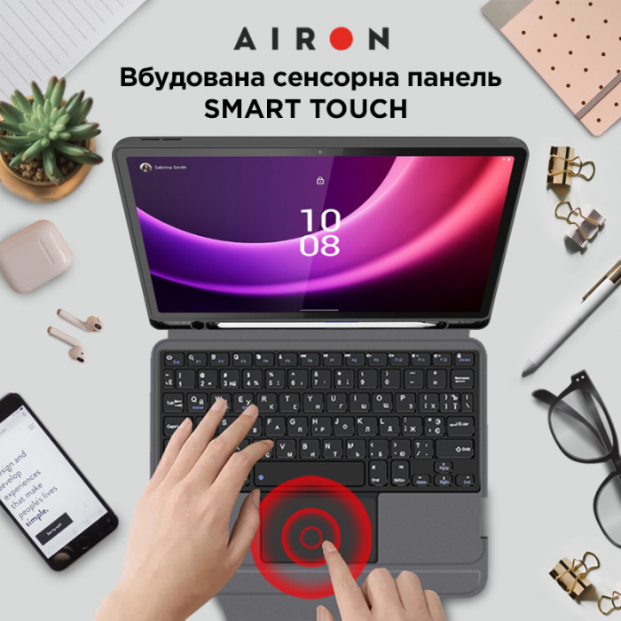 Чохол AIRON Premium для Lenovo Tab P11 (TB-J606F) з інтегрованою клавіатурою