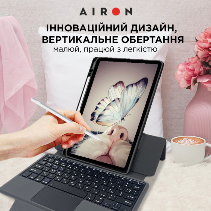 Чохол AIRON Premium для Lenovo Tab P11 (TB-J606F) з інтегрованою клавіатурою