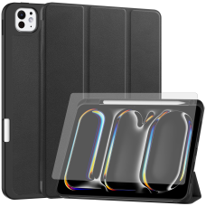 Чохол AIRON Premium SOFT для iPad Pro 11 2024 із захисною плівкою та серветкою Black