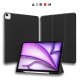 Чохол AIRON Premium SOFT для iPad Air 13 2024 із захисною плівкою та серветкою Black