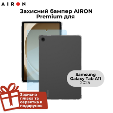 Бампер захисний AIRON Premium для Samsung Galaxy Tab A11 2025 прозорий