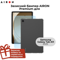 Бампер захисний AIRON Premium для Samsung Galaxy Tab A11 2025 прозорий