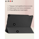 Чохол AIRON Premium для Lenovo Tab M10 4th Gen 2025 TB-311FU / TB-311XU із захисною плівкою та серветкою black