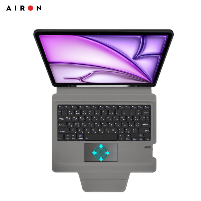 Чохол AIRON Premium для Ipad Air 13  2024 з інтегрованою клавіатурою