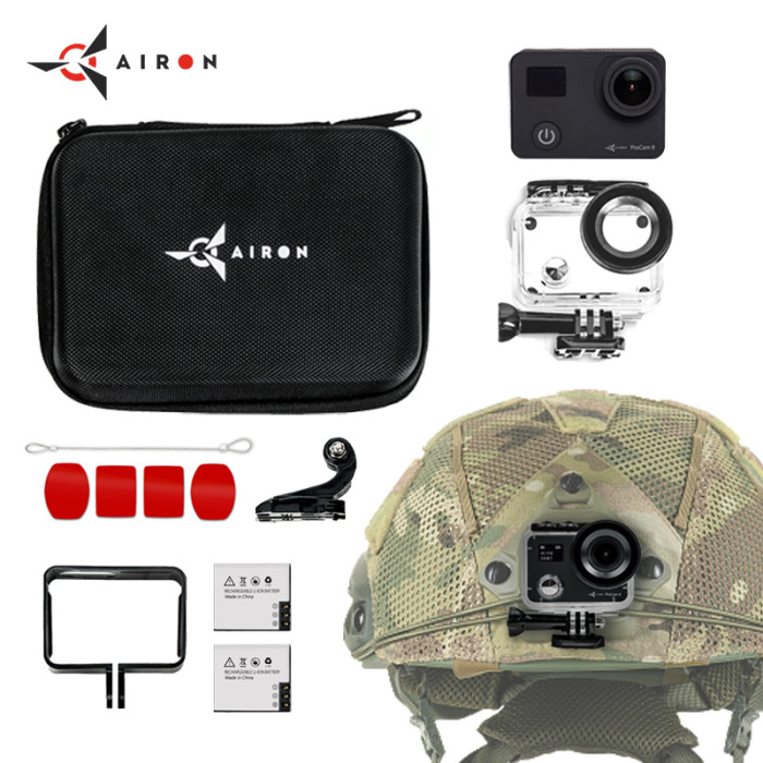 AIRON ProCam 8: Набір екшн камери для тактичних шоломів