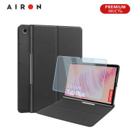 Чохол AIRON Premium для Lenovo Tab Plus 2024 11.5 із захисною плівкою та серветкою Black