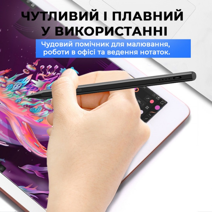 Стилус AirPen 2 для ємнісного дисплею Black уцінений