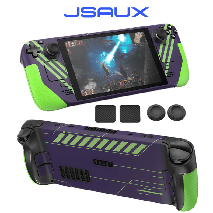 Комплект захисних наліпок на корпус JSAUX для Steam Deck GP0002EVA (Berserk) уцінений