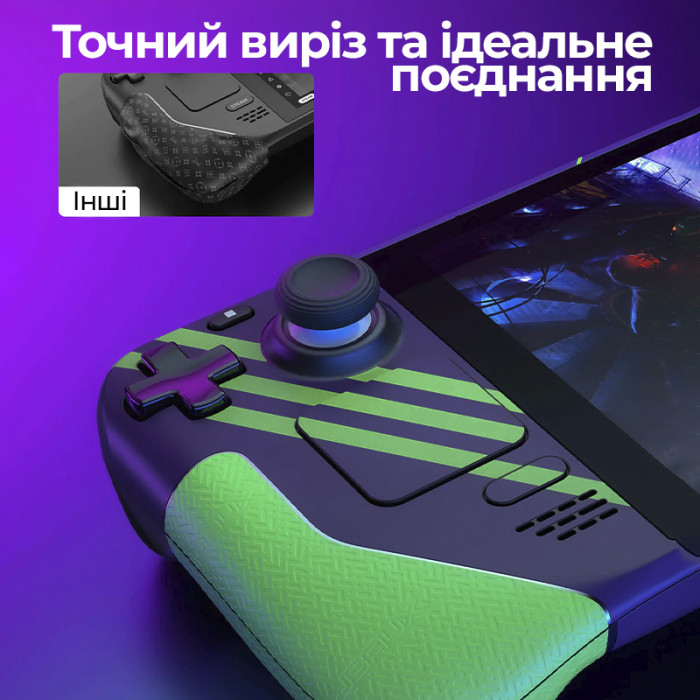 Комплект защитных наклеек на корпус JSAUX для Steam Deck GP0002EVA (Berserk)