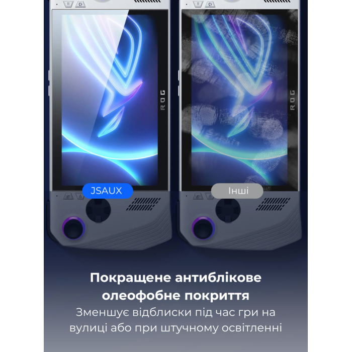 Захисне скло JSAUX GP0111A для ROG Ally & ROG Ally X