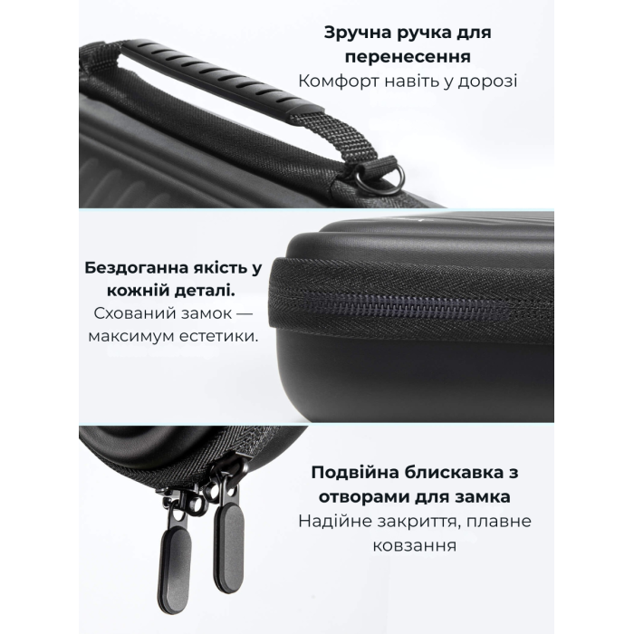 Сумка-чохол JSAUX BG0117 для Nintendo Switch 2 Чорна