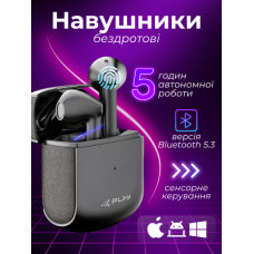 Навушники бездротові AirTune Play з тривалим часом роботи Bluetooth гарнітура з мікрофоном для iphone samsung xiaomi huawei