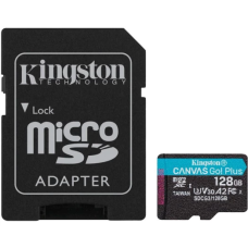 Карта пам'яті Kingston microSDXC 128GB Canvas Go Plus A2 U3