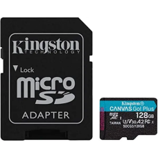 Карта пам’яті Kingston 128GB SDXC C10 UHS-I Canvas Go! Plus 170R/90W U3 V30 (SDG3/128GB)