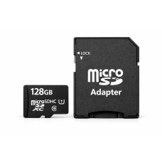 Карта пам'яті MicroSDHC 128gb UHS-1 U3 10 Class & Adapter