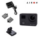 Набор тактичный: экшн-камера AIRON ProCam 8 Black с аксессуарами