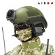 Набор тактичный: экшн-камера AIRON ProCam 8 Black с аксессуарами