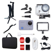 Набір для «Стримера», 15 в 1: екшн-камера AIRON ProCam 7 Touch з аксесуарами