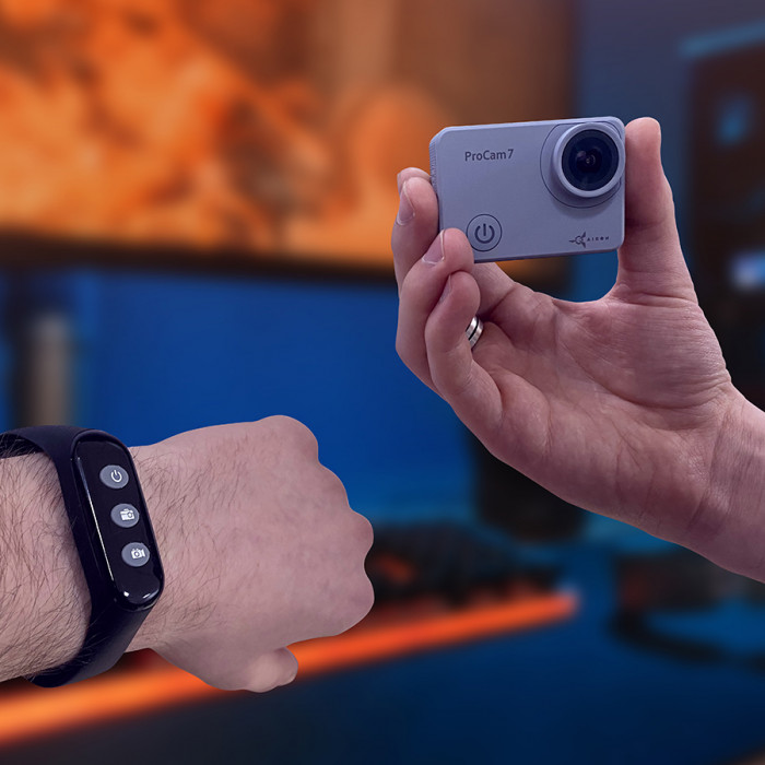 Набор для «Стримера», 15 в 1: экшн-камера AIRON ProCam 7 Touch с аксессуарами