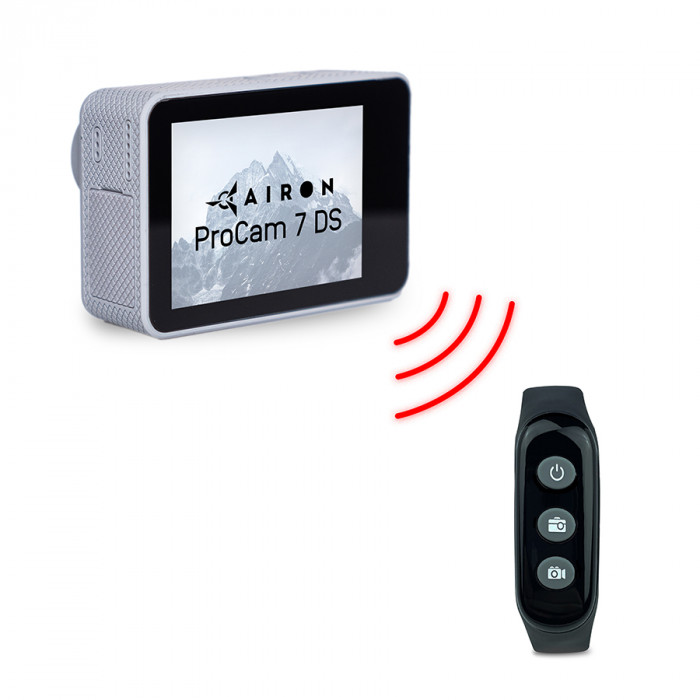Набір для Стримера 15 в 1: екшн-камера AIRON ProCam 7 DS з аксесуарами