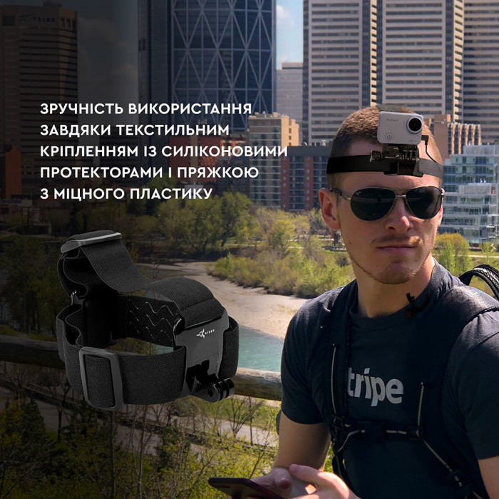 Набір велосипедиста з екшн-камерою AIRON ProCam 7 Touch