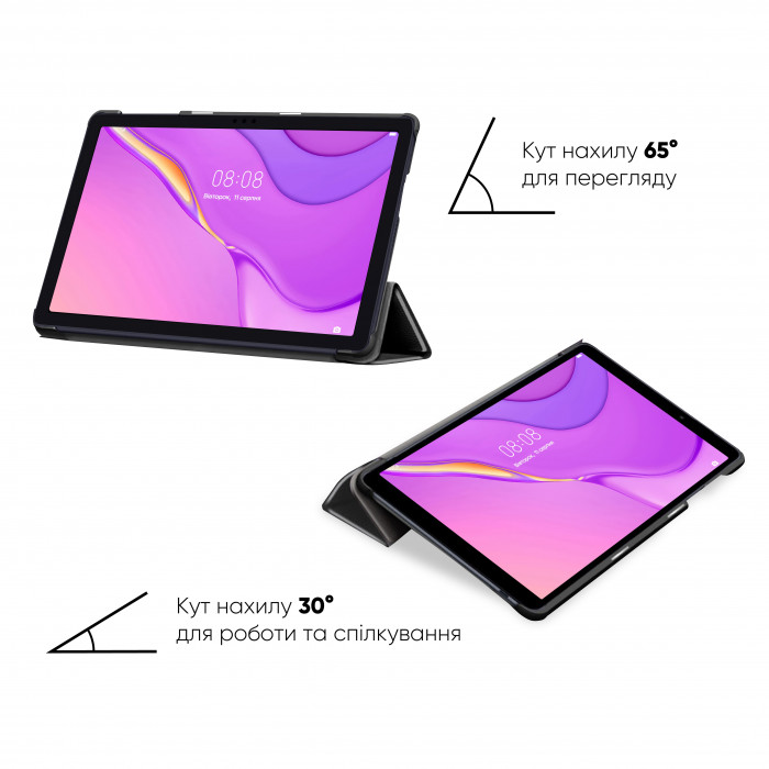Чохол AIRON Premium для HUAWEI Matepad T10/S 9,7" із захисною плівкою і серветкою Black