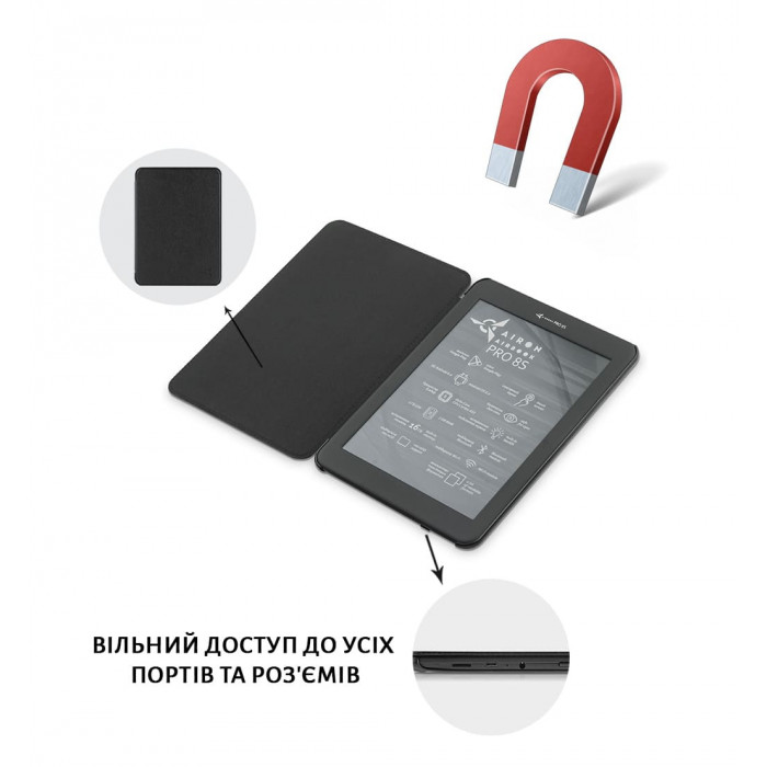 Обкладинка AIRON Premium likebook для AirBook PRO 8S
