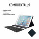 Чохол AIRON Premium для iPad Pro 12.9″ 3-6 Gen з Bluetooth клавіатурою, захисною плівкою та серветкою Black
