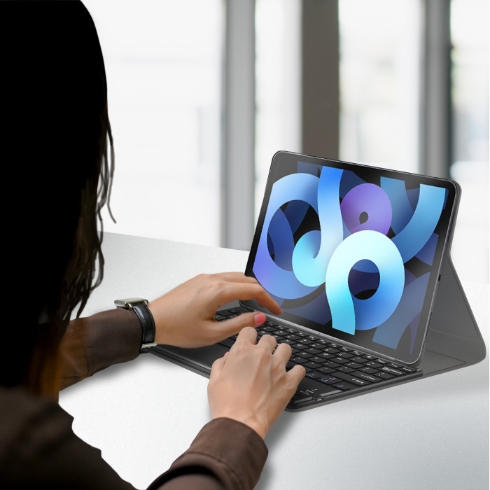 Чехол AIRON Premium для iPad Air 11" 2024 Air 4/5th Gen 10.9" 2020 – 2023 с Bluetooth клавиатурой с тачпадом