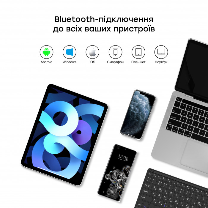 Чехол AIRON Premium для iPad Air 11" 2024 Air 4/5th Gen 10.9" 2020 – 2023 с Bluetooth клавиатурой с тачпадом