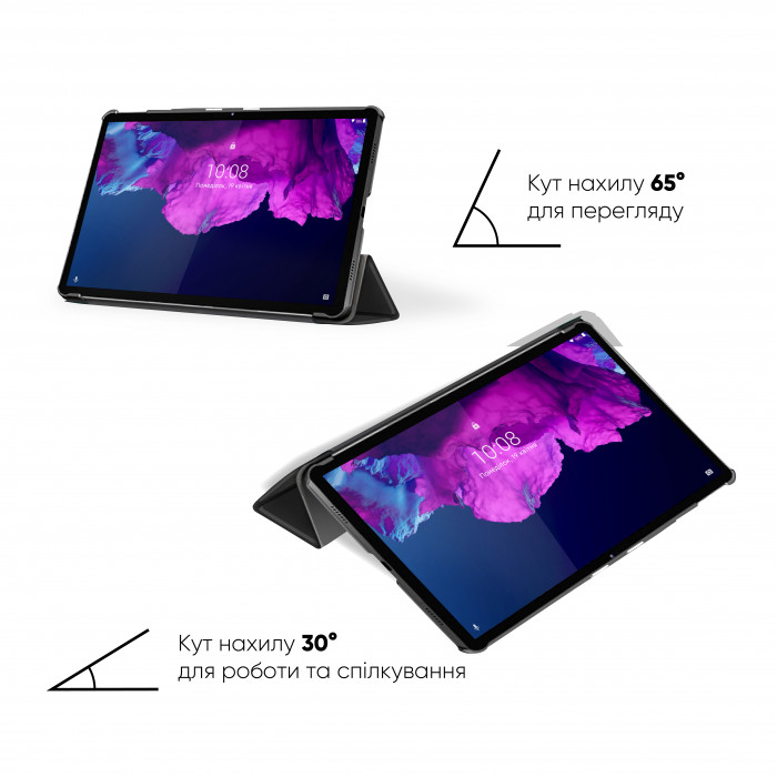 Чохол AIRON Premium для Lenovo P11 / P11 Plus (TB-J606F / J616F) із захисною плівкою та серветкою