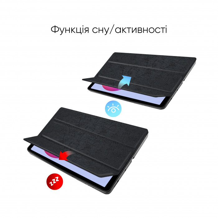 Чохол AIRON Premium SOFT для Samsung Galaxy Tab S6 Lite (SM-P610/P615) із захисною плівкою та серветкою Black