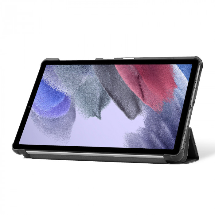 Чохол AIRON Premium для Samsung Galaxy Tab A7 LITE T220/T225 Black із захисною плівкою та серветкою