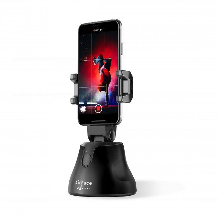 Тримач телефону 360° AirFace для TikTok, Instagram, Facebook, Zoom Black