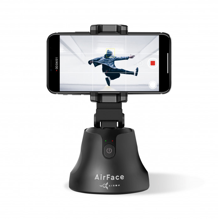 Тримач телефону 360° AirFace для TikTok, Instagram, Facebook, Zoom Black