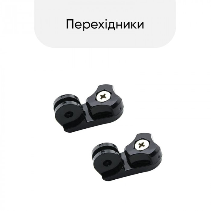 Набір кріплень AIRON ACS-6 на велосипед для екшн-камер GoPro, AIRON, SONY, ACME, Xiaomi, SJCam, EKEN, ThiEYE