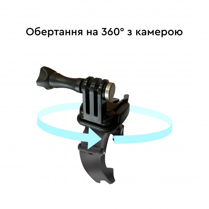 Крепление на руль AC75-2 для екшн-камер GoPro, AIRON, SONY, ACME, Xiaomi, SJCam, EKEN, ThiEYE