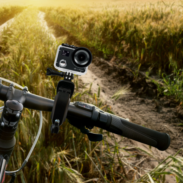 Крепление на руль AC75-2 для екшн-камер GoPro, AIRON, SONY, ACME, Xiaomi, SJCam, EKEN, ThiEYE